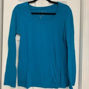 rue 21 turquoise long sleeve top